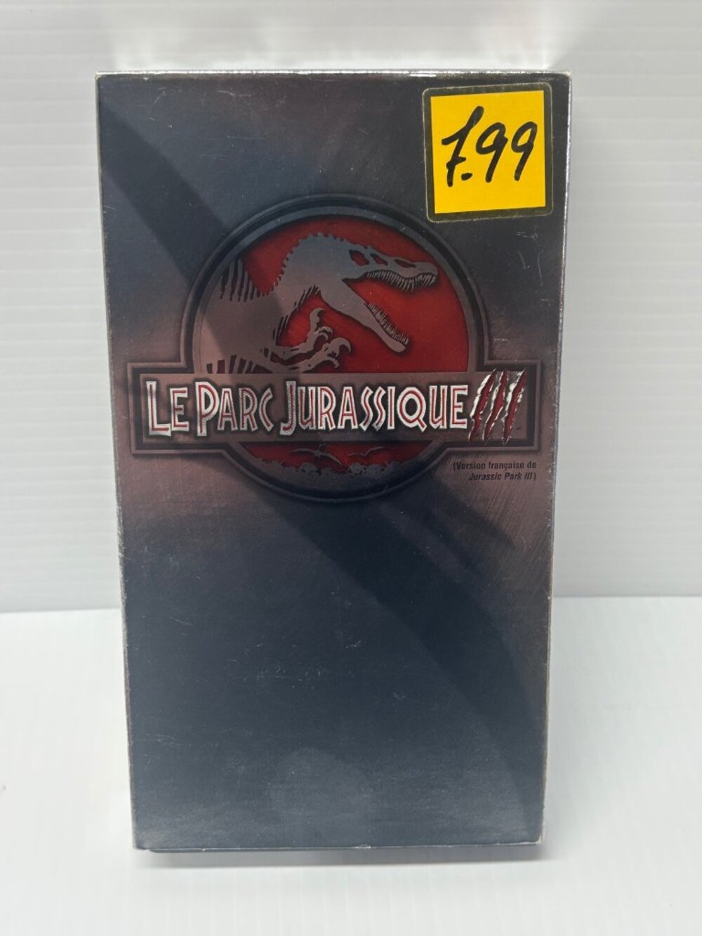 Jurassic Park III VHS French Version Dinosaurs Spielberg Adventure